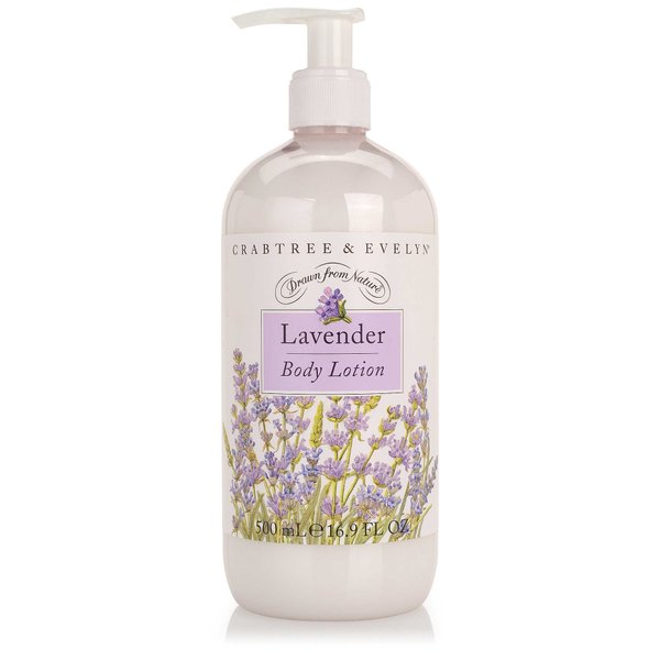 Crabtree & Evelyn Body Lotion, Lavender, 16.9 Fl Oz