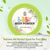Scented Baby Powder Talc-Free - Natural Cornstarch Baby Powder with Zinc Oxide, Aloe and Vitamin E for Soft Soothing Protected Skin - Gentle Absorption - Newborn Essentials - 140g/4.938oz