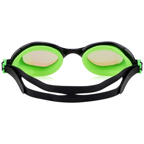 TYR Special Ops 2.0 Swim Goggles with Polarized, Anti-Fog Lenses, for Men and Women, Green/Black