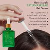 Tatiana Irizar Hair Serum for Women & Men Boost Hair Growth & Prevent Hair Loss Treatment & Scalp Treatment - Vegan, Rosemary and Amla Hair Vitamins - Thickens & Strengthens - 1 Fl. Oz