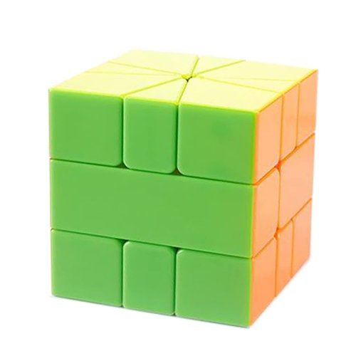 YUNTENG Cyclone Boys Square 1 Speed Cube SQ1 Magic Stickerless Speed Square-one Cube Smooth Turning Square1 SQ 1 Cube Shaped Puzzle for Students and Adults