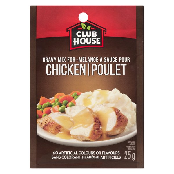 Club House Chicken Gravy Mix, 25g/1oz., (Imported from Canada)