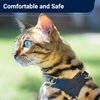Houdini™ Escape Resistant Cat Harness and Leash Set by OutdoorBengal for Walking Cats (M)