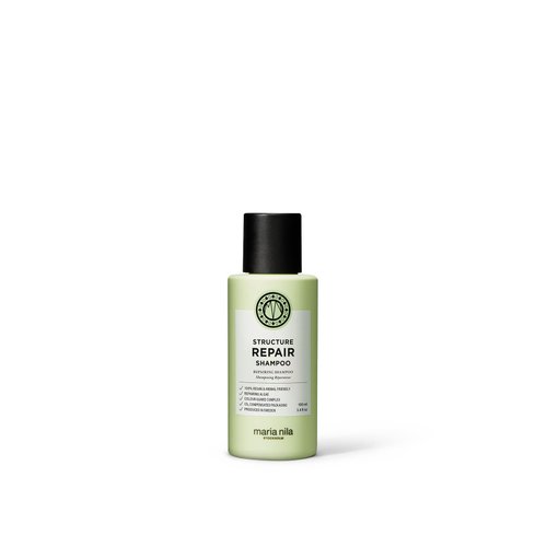 Maria Nila Structure Repair, Shampoo 3.4 Fl Oz, For Damaged & Chemically Treated Hair, Algae Extract Rebuilds & Moisturizes, 100% Vegan & Sulfate/Paraben free
