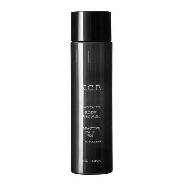 NCP 702 Musk and Amber Body Shower - Skin Care Shower Gel with Musk Notes - Moisturizing Body Wash with Willow Bark and Amber Extracts - 8.4 oz