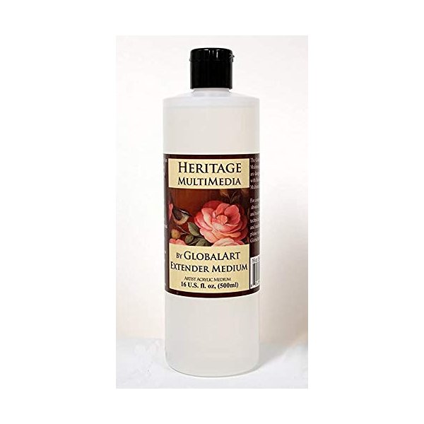 Jansen Art Studio Extender Medium for Heritage Acrylics (16 oz)