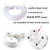 LazyMe Single Charger Holders Toothbrush Heads Holder Compatible for Oral-B, for Oral-B D Series, PRO Series (1 Pack)