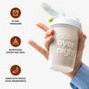 Oats Overnight - Chocolate Peanut Butter Banana - 20g Protein, High Fiber Breakfast Shake - Gluten Free, Non GMO Oatmeal (2.8 oz per meal) (8 Pack + BlenderBottle)