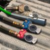 boeray 4 pcs Semi Truck Trailer Airlines Air Hose Emergency Brake Glad Hand Set Gladhand Grips