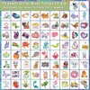 CHARLENT Glitter Temporary Tattoos for Kids - 74 Individually Sheets Mixed Tattoos for Kids Party Supplies
