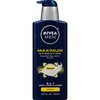 NIVEA MEN Maximum Hydration 3-in-1 Nourishing Body Lotion with Aloe Vera, Body Lotion for Men with Dry Skin, 16.9 Fl Oz Bottle