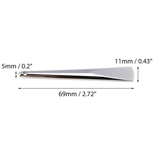 Coshar 4Pcs Metal Massage Spoon Mini Makeup Spatula Applicator Tool for Face And Eye Cream, Facial Massager, Lip Mask, Makeup