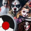 Spooktacular Creations Halloween Makeup Palette 3 Colors, Face Body Paint Makeup Wheel Waterproof Zombie Skeleton Cosplay Makeup Face Painting for Adult and Kids (0.35 Oz,White Black Red )