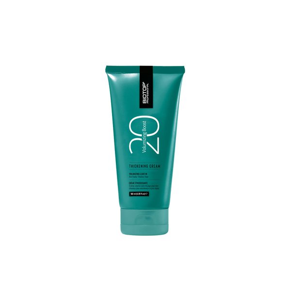 Biotop Professional 20 Volumizing Boost Hair Cream - Nourishing Hair Styling Cream for Lightweight Volume & Long-Lasting Humidity Protection - Infused with Green Tea Extract & Citric Acid (6.08 Oz)