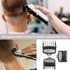 USonline911 Upgraded Guard Guide Clipper Comb for All Wahl Clippers Easy to Attach 3 Pack of Replacement Guards for Professional Hair Clippers, Perfect for Safe Grooming and Custom Styling