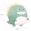 ARELUX 18in Soft Dinosaur Anime Plush Pillow Cute Stuffed Animal Plush Toy Kawaii Plushies Room Decor Christmas Decorations Gifts for Women Kids Birthday