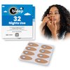 Bleep Eclipse Halos CPAP Mask-Free Interface, Strapless Sleep Apnea Nose Mask with 64 MagSeal Ports, Leak-Free Adhesive, BPA-Free, CPAP Supplies & Accessories, 32 Count, USA-Made (Pack of 2)