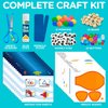 Arts and Craft Kit for Toddlers Ages 2, 3, 4, 5 Years - Craft 9 Fun Fish Characters