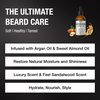 Red by Kiss Groomane Beard Oil, Argan Oil & Sweet Almond Oil, Paraben & Phthalate-Free, Hydrates, Softens Healthy Smooth Beard Hair (3 fl.oz, Sandalwood)