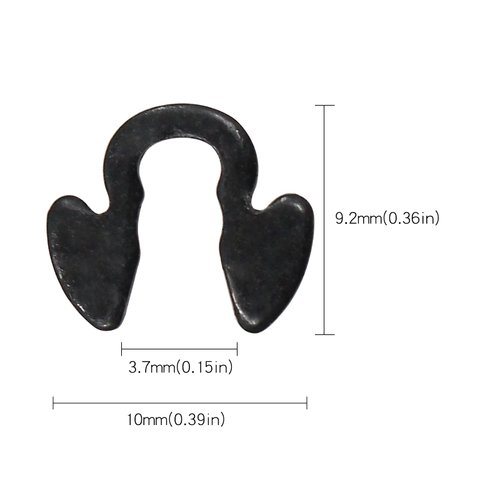 LVOUP 10 Pcs Shift Cable Clips Shifter Cable Bushing Compatible for Chevy Silverado GMC 4l80e Allison 4l60e Gearbox