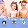 2Pcs Blue Face Body Glitter Gel Chunky Glitter,Glue Free Long Lasting,Cosmetic Face Glitter for Hair Face Nail,Temporary Tattoo for Party Concert Festival,Mermaid Holographic Sequins Body Glitter