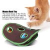 9 Mouse Hole Cat Interactive Toys, Popup Cat Toy Pet Cat Toy, Training Toys Cat Accessories, 1 Set Foldable Cat Toy Popup Open Mouse with Bell Funny Interactive Hunting Pet Toys