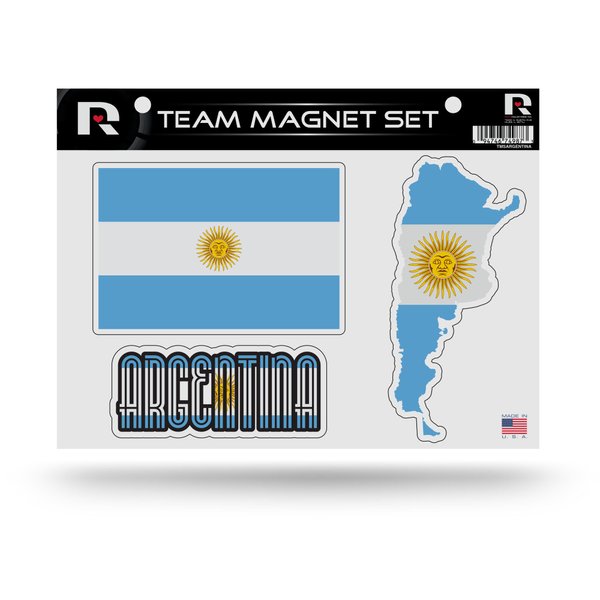 Rico Argentina National Soccer Die Cut Team Magnet Set