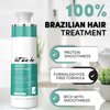 Let Me Be Hair Keratin Treatment | Brazilian Protein Smoothing Treatment | Moisturizing, Frizz Free & Intensive Shine | Effective Keratin Straighten Your Hairs | Single step treatment | 500ml/16.91oz.