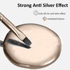 Metallic Painting Gel, Reflective Mirror Metal for Nails Art,Silver Gold Painted Gel Nail Polish, 3D Metal Mirror Effect Premium Salon Nail Glitter Manicure Pigments (Gold)