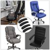 KALIONE 2 Pairs Office Chair Arm Covers, Armrest Slipcover Pads, Removable Office Chair Cover, Chair Arm Pads Arm Protectors, Office Removable Arm Rest Covering, Elastic Chair Armrest Cover(Black)
