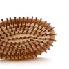 JewelryWe Oval Anti-Static Natural Bamboo Long Handle Hair Comb Air Cushion Health Hair Care Massage Brush