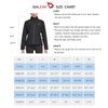 BALEAF Women's Rain Jackets Waterproof Windbreaker Running Cycling Gear Packable Reflective Lightweight Hooded Black M