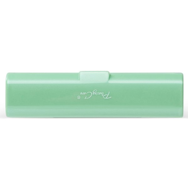Natural Oil Blotting Paper Roll, Refillable Compact Dispenser No Shine Sheets, Absorb Excess Shine on Face or Scalp Instantly, Men and Women Facial Skin Care or Make Up Must Have (Green Tea)
