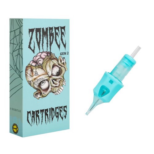ZOMBEE GEN2 Silicone Tattoo Cartridge Needles with Finger Ledge Integration 20pcs (1009RL)