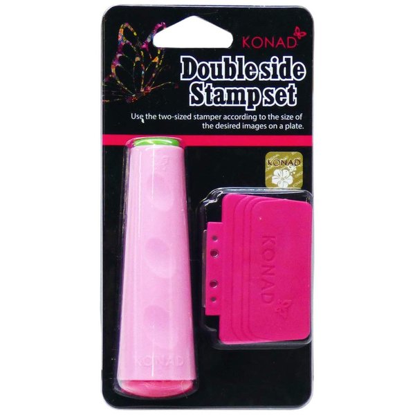 Konad Nail Art Double Ended Stamper And Scraper