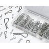 Performance Tool W5210 Hair Pin Assortment Kit, 150 Piece | Zinc Plated Steel Clips | For Use on Hitch Pin Lock System