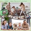 Kids Camera, Christmas Birthday Gifts for Boys and Girls Age 3-8,Video Cameras for Kids 8-12,Childrens Digital Camera for vlogging Portable Kids Selfie Camera with 32GB SD Card Green