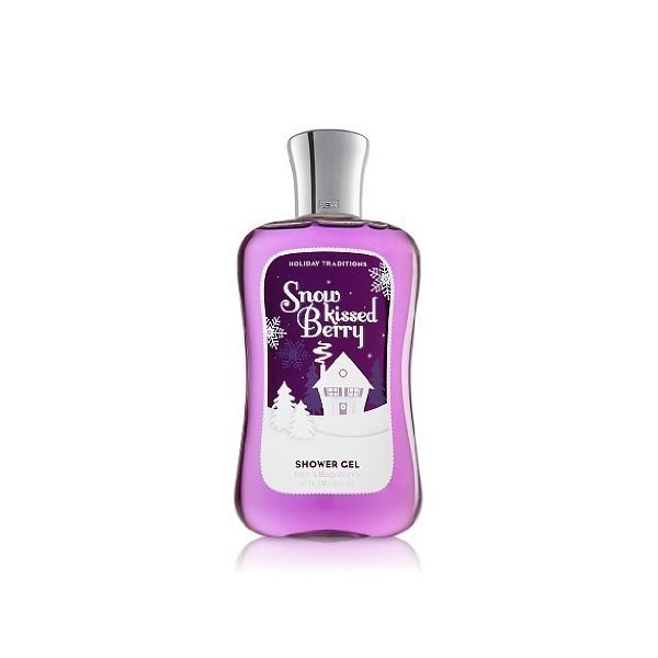 Bath & Body Works Holiday Traditions Snow Kissed Berry Shower Gel 10 Fl. Oz.