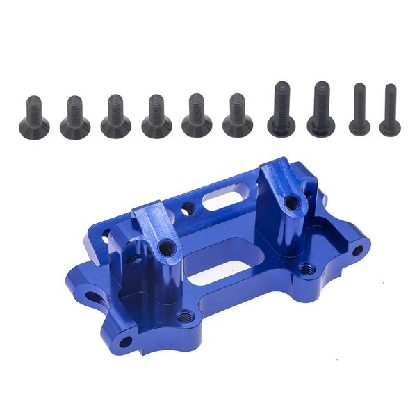 Aluminum Front Bulkhead Upgrade Parts for 1/10 Traxxas Slash 2WD Rustler Stampede Bandit Replace 2530 2530A