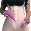 The Original YESINDEED Female Urination Device Silicone Funnel Urine Portable Urinal for Women Standing Up to Pee Reusable Easy to Clean, for After Surgery, Outdoor Activities +Extension Tube (Lilac)