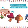 Tranqun 4 Set Mushroom Banner Mushroom Garland Mushroom Party Decorations for Baby Shower Wild Mushroom Themed Birthday Party Favors