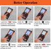 MAKINGTEC Laser Measurement Tool,131Ft Laser Measure Ft in M Unit Switch with 2 Bubble Levels Pythagorean Mode Area and Volume Measuring,LCD Backlit Digital Laser Tape Measure Distance Meter Device