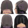 Short Bob Wig Human Hair Straight Bob Wigs For Black Women Human Hair 10 Inch Bob Lace Front Wigs Human Hair Glueless Wigs Human Hair Pre Plucked Short Wigs HD Closure Wigs Human Hair Natural Black