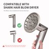 Diffuser Attachment for Shark FlexStyle Hair Dryer, Enhance Natural Curls Accessories for Flex Style Blow Dryer Styler, Styling Tool for Wavy, Curly, Coily Hair, Grey