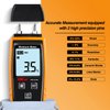 XRCLIF Wood Moisture Meter - Digital Moisture Meter for Wallls/Firewood/Lumber/Mortar, Handheld Wood Humidity Meter, Moisture Detector for Walls