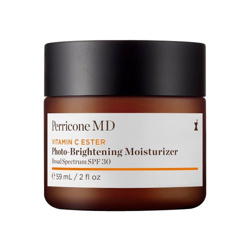 Perricone MD Vitamin C Ester Photo-Brightening Moisturizer Broad Spectrum SPF 30 | Oil-Free Mineral-Based SPF Moisturizer | Brightens and reduces dark spots, Protects against environmental aggressors