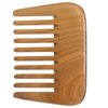 Moreinday Wooden Comb Wide Tooth Comb Hair Comb Detangling Comb Wig Comb Green Sandalwood Wood Comb for Hair for Men Women
