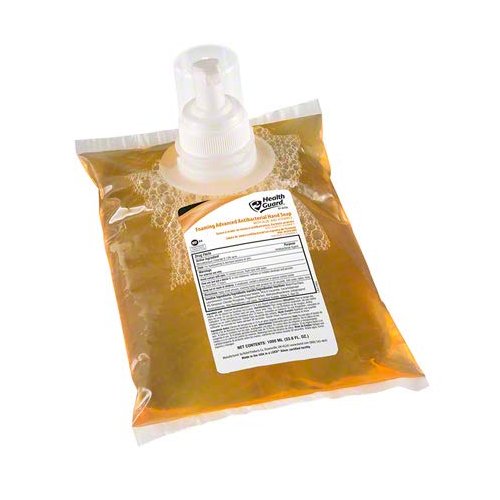 Kutol #68941, EZ-Foam Foaming Antibacterial Hand Soap, 1000 mL Bag (Case of 6) - GOJO Alternative