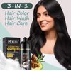 Generic MOKERU Professional Argan COCONUT Oil Hair Dye Color Shampoo 500 ML (Chestnut Brown)