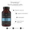 Hush & Hush ShieldUp - Immune Booster Energy Supplement - Brain Booster - Vitamin C, Maca Root, Turmeric and Organic Matcha Leaf Extract - Vegan, Gluten Free - 60 Capsules